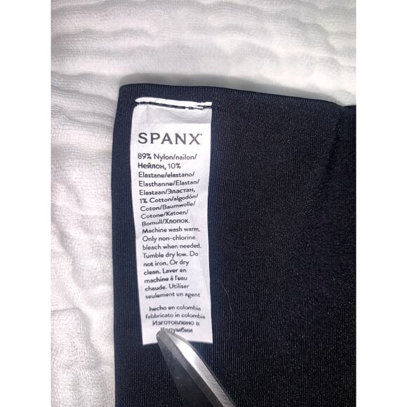SPANX Women's Very Black Shape ExtraOrdinary Brief Size L - Picture 11 of 16